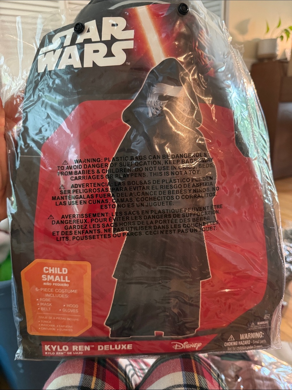 Disney Star Wars Kylo Ren Deluxe Costume - Black & Red